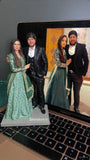 3D Miniature Couple Blue