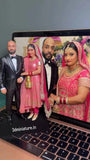 Personalized 3D Miniature For Couple 8 inch